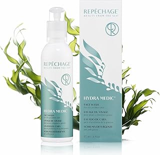 Repechage Hydra Medic Gentle Exfoliating Face Wash - 6 fl oz Daily Foaming Gel Facial Cleanser for Oily Skin | Salicylic A...