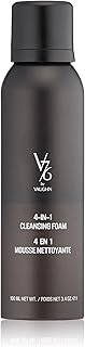 V76 by Vaughn 4-IN-1 Cleansing Foam Formula for Men, 3.4 oz