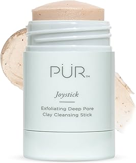 PÜR Pur Minerals Exfoliating Deep Cleanser Joystick-Moroccan Clay & Charcoal Pore-Cleansing Stick for All Skin Types-Remov...