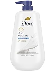 Dove Body Wash with Pump Deep Moisture For Dry Skin Moisturizing Skin Cleanser with 24hr Renewing MicroMoisture Nourishes The Driest Skin 30.6 oz