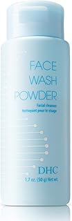 DHC Face Wash Powder, Luxurious Foaming Lather, Lightweight Powder Formula, Gently Exfoliates, Hydrating, Fragrance and Co...