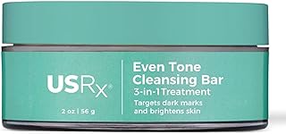 Urban Skin Rx® Even Tone Cleansing Bar | 3-in-1 Daily Cleanser, Exfoliator, and Brightening Mask Helps Diminish Uneven Ski...