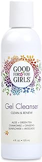 Good For You Girls Gel Facial Cleanser, Natural with Aloe, Chamomile, Green Tea, Ginseng, Vitamin E, pH Balanced, Vegan, G...