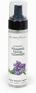 Bath & Body Fusion - Lavender Foaming Facial Cleasner | Gentle Lavender Cleanser Removes Excess Oils + Delivers Antioxidan...