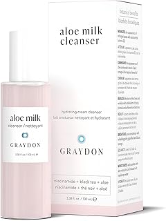 Graydon Aloe Milk Cleanser - Gentle Cleanser for Face I Soothes, Moisturizes, Nourishes, & Brightens Skin I 100ml