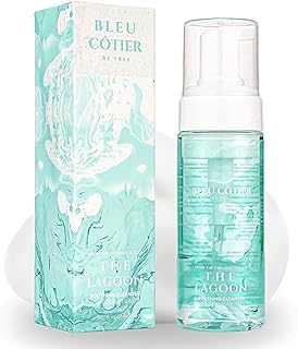 Bleu Cotier Facial Cleanser for Sensitive Skin - Soothing &amp; Gentle Cleanser for Deep Pore Cleansing | Makeup Removal |...