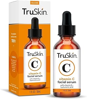 TruSkin Vitamin C Face Serum – Anti Aging Facial Serum with Vitamin C, Hyaluronic Acid, Vitamin E & More – Brightening Ser...
