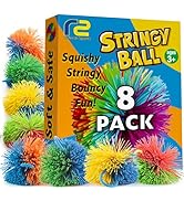 Stress Ball for Kids 8 Pack - Stringy Balls & Sensory Toys for Kids - Gifts for Boys & Girls 4 5 ...