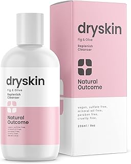natural outcome Dry Skin Face Wash | Daily Facial Cleanser Restores Skins Hydration | Hydrating Fig and Olive Face Wash | ...