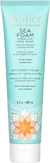 Pacifica Beauty Sea Foam Face Wash, Daily Gentle Foaming Cleanser, With Coconut Water + Sea Algae, Removes Makeup, For Com...