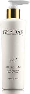 Gratiae Organic facial cleansing lotion, face cleanser, cleansing milk face wash, ultra-hydrating, gentle face cleanser & ...