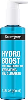 Neutrogena Hydro Boost Lightweight Hydrating Facial Gel Cleanser, Gentle Face Wash & Makeup Remover with Hyaluronic Acid, ...