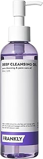 FRANKLY Deep Cleansing Oil - BHA & LHA Pore-Purifying, Makeup Removing, Hydrating with Amino Acids & Hyaluronic, Vegan, 6....