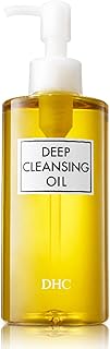 DHC Deep Cleansing Oil, Facial Cleansing Oil, Makeup Remover, Cleanses without Clogging Pores, Residue-Free, Fragrance and...