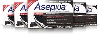Asepxia Activated Charcoal Cleansing Bar for Enhanced Acne Control & Skin Purification with 2% Salicylic Acid, Ideal for O...