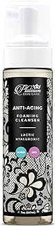 Anti-Aging Foaming Lactic Cleanser Skin Resurfacing Cleanser - Dual-Action Anti-Aging Exfoliating Face Wash and Cleanser -...