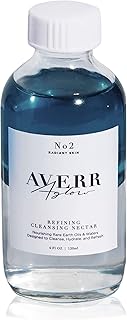 Averr Aglow Refining Cleansing Nectar, Rinseless Anti-Aging, Refresh Refine Face Skin Care, Natural Facial Cleanser, Gentl...