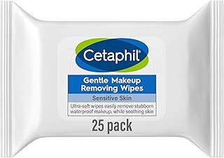 Cetaphil Gentle Makeup Removing Face Wipes, Daily Cleansing Facial Towelettes Gently Remove Makeup, Fragrance and Alcohol ...