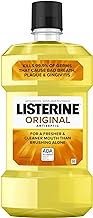 Listerine Original Antiseptic Oral Care Mouthwash to Kill 99% of Germs That Cause Bad Breath, Plaque and Gingivitis, ADA-A...