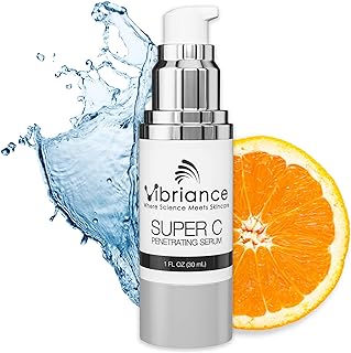 Vibriance Super C Serum for Mature Skin, Made in USA, All-In-One Formula Hydrates, Firms, Lifts, Smooths, Targets Age Spot...