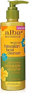 Alba Botanica Hawaiian Enzyme Face Cleanser, Pineapple, 8 oz