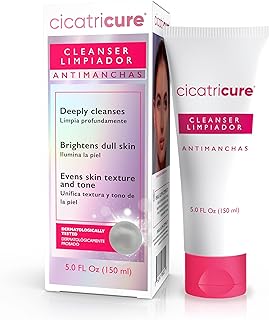 Cicatricure Antimanchas Face Wash, AHA & PHA Facial Cleanser, Deeply Cleanses, Exfoliates & Helps Brighten Dull Skin, Lact...