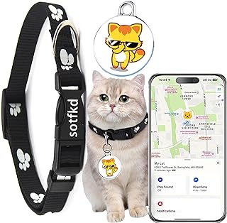 GPS Tracker for Cats-Cat Tracker Collar-Market Leading Pet GPS Location Tracker | No Charging Required | No Monthly Fee | ...