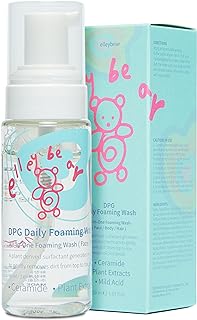 elleybear DPG Daily Foaming Wash | Kids Body Wash and Shampoo w/Plant Oils | Hypoallergenic Baby Wash and Baby Shampoo Tea...