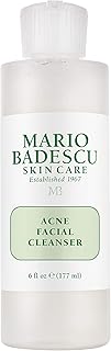 Mario Badescu Acne Facial Cleanser for Combination & Oily Skin, Oil-Free Face Wash with Salicylic Acid & Aloe Vera, Deep P...