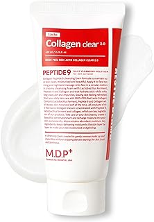 M.D.P MDP+ MEDI-PEEL RED LACTO COLLAGEN CLEAR 2.0, Peptide, Pore Tightening, Daily Moisturizing Cleanser, Deep Pore Cleans...
