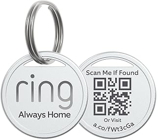 Ring Pet Tag | Easy-to-use tag with QR code | Real-time scan alerts | Shareable Pet Profile | No subscription or fees