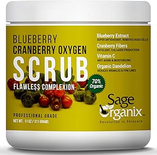 Sage Organix Blueberry Cranberry Oxygen Scrub
