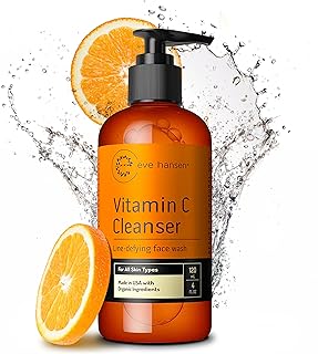 Vitamin C Cleanser Face Wash | Anti Aging Facial Cleanser for Fine Lines, Age Spots, Dark Circles | Cruelty Free Skin Care...