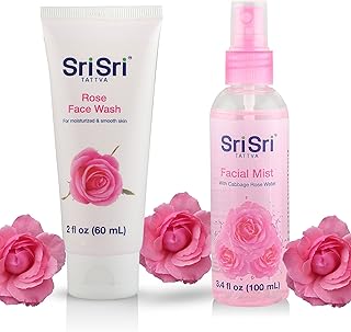 Rose Facial Kit includes Face Wash and Facial Mist