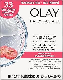 Oil Of Olay Daily Facials Normal & Dry Refill, 33 ct