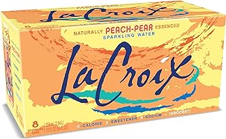 LaCroix Sparkling Water, Peach-Pear, 12 Fl Oz (pack of 8)