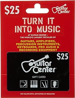 Guitar Center Gift Card $25