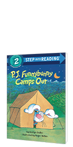 P.J. Funnybunny Camps Out by Marilyn Sadler, illustrated by Roger Bollen
