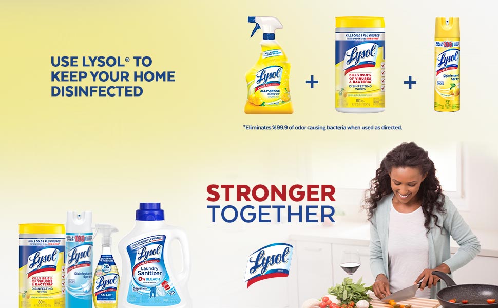 Use Lyosl to keep your home disinfected 