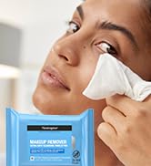 Neutrogena Cleansing Fragrance Free Makeup Remover Face Wipes, Cleansing Facial Towelettes for Wa...