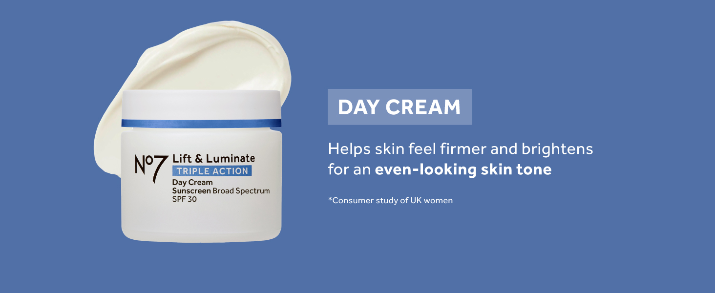 no7 lift & luminate day cream