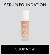 No7 Restore & Renew Multi Action Serum Foundation - Cool Vanilla - Liquid Foundation Makeup with ...