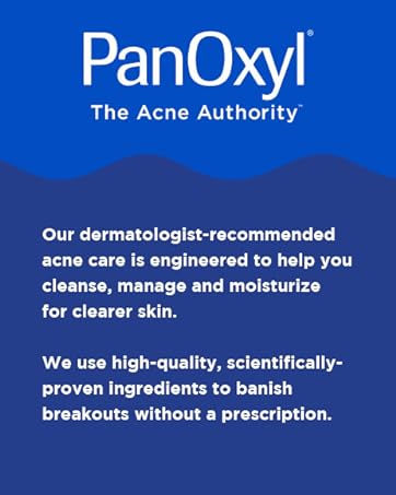 PanOxyl - ClePA Brand Featureanse, Manage, and Moisturize