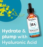 TruSkin Hyaluronic Acid Serum for Face with Vitamin C, Vitamin E and Green Tea