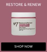 No7 Restore & Renew Multi Action Face & Neck SPF 30 Day Cream - Firming Cream for Face & Neck - E...