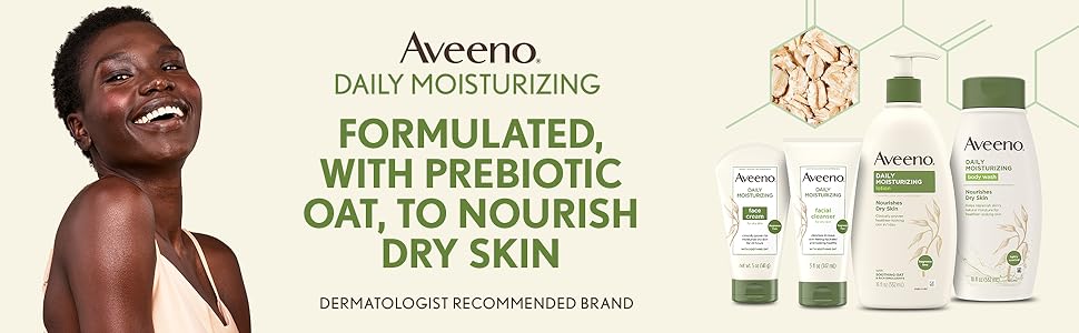 Formulated with prebiotic oat, to nourish dry skin