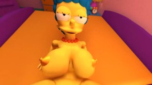 Simpsons Porn - Marge missionary pounding POV BaiMudan vr porn video vrporn.com virtual reality