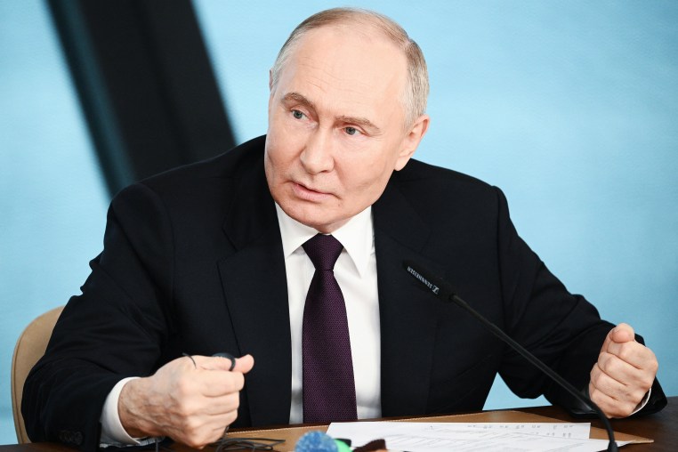 Vladimir Putin  in St. Petersburg 