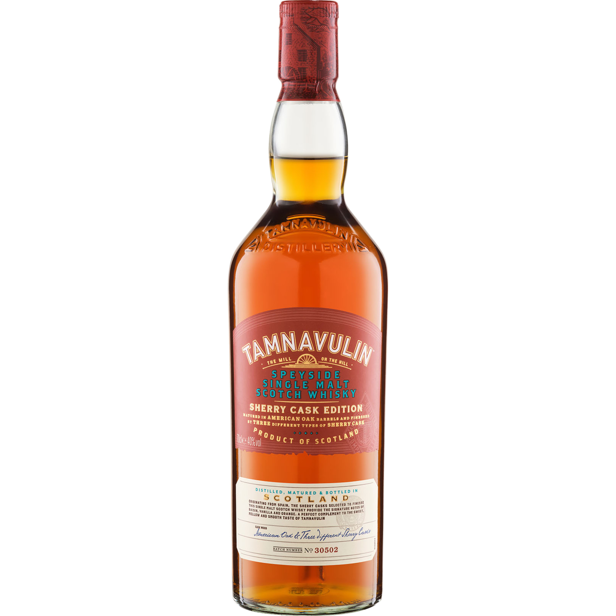 Tamnavulin Sherry Cask Edition, Scotch Whisky, 0,7L, 40%, Schottland, Spirituosen