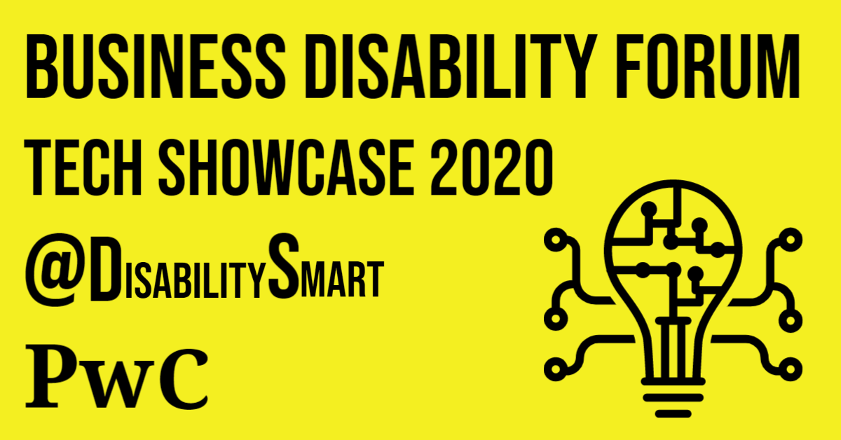 Business Disability Forum - Annual Technology Showcase 2020 event 